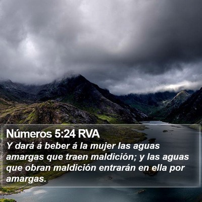 Números 5:24 RVA Bible Verse Image
