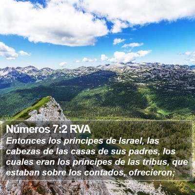 Números 7:2 RVA Bible Verse Image