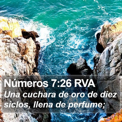 Números 7:26 RVA Bible Verse Image