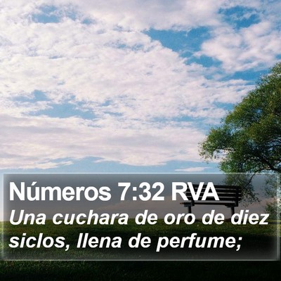 Números 7:32 RVA Bible Verse Image