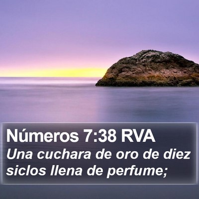 Números 7:38 RVA Bible Verse Image