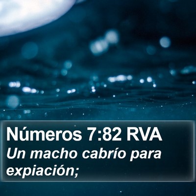Números 7:82 RVA Bible Verse Image