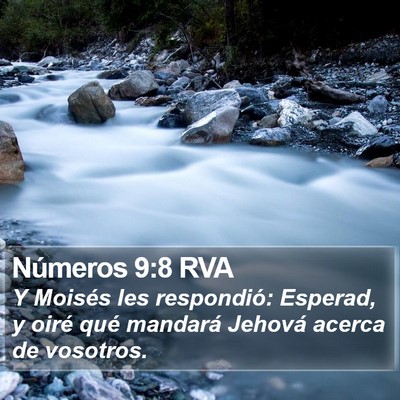 Números 9:8 RVA Bible Verse Image