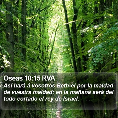 Oseas 10:15 RVA Bible Verse Image