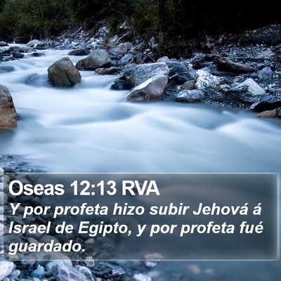 Oseas 12:13 RVA Bible Verse Image