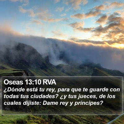 Oseas 13:10 RVA Bible Verse Image