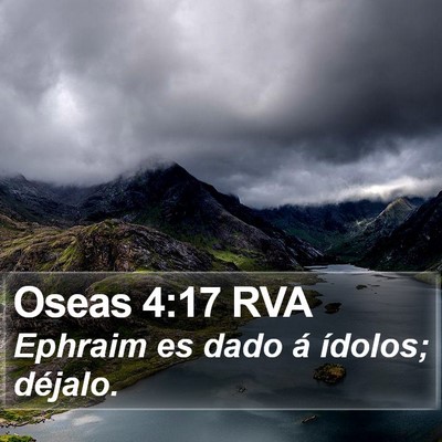Oseas 4:17 RVA Bible Verse Image