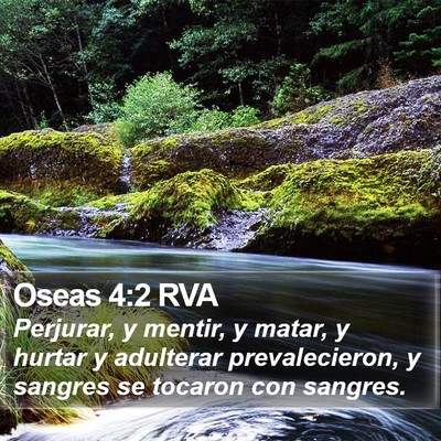 Oseas 4:2 RVA Bible Verse Image