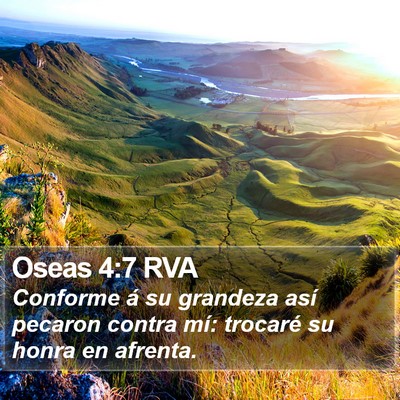 Oseas 4:7 RVA Bible Verse Image