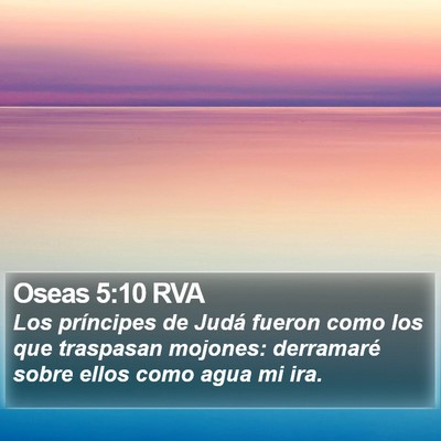 Oseas 5:10 RVA Bible Verse Image