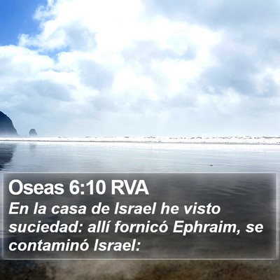 Oseas 6:10 RVA Bible Verse Image