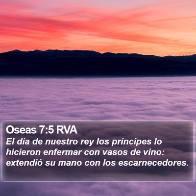 Oseas 7:5 RVA Bible Verse Image