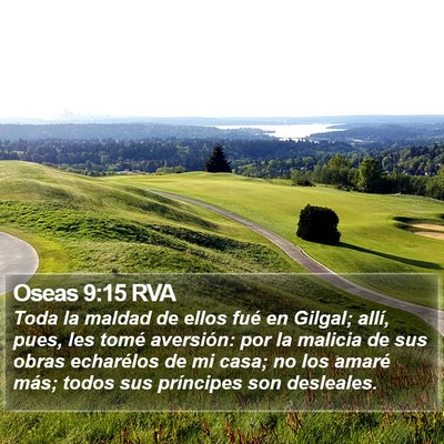 Oseas 9:15 RVA Bible Verse Image