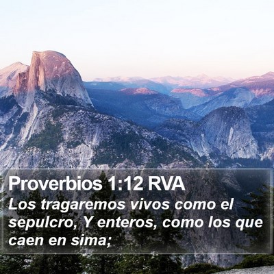 Proverbios 1:12 RVA Bible Verse Image
