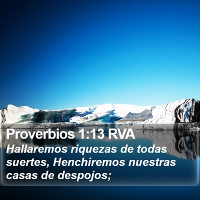 Proverbios 1:13 RVA Bible Verse Image