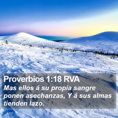 Proverbios 1:18 RVA Bible Verse Image