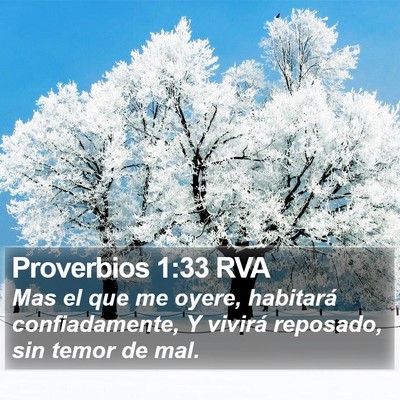 Proverbios 1:33 RVA Bible Verse Image