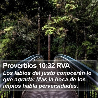 Proverbios 10:32 RVA Bible Verse Image