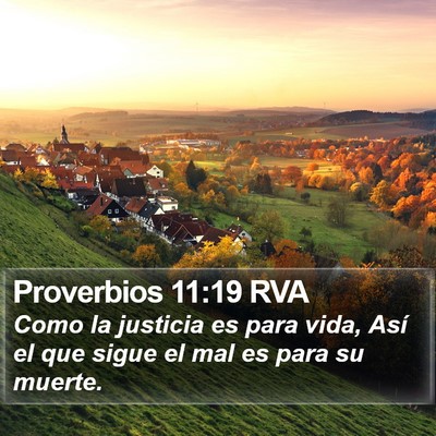 Proverbios 11:19 RVA Bible Verse Image