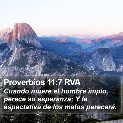 Proverbios 11:7 RVA Bible Verse Image