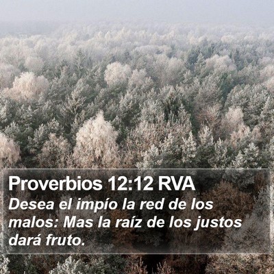 Proverbios 12:12 RVA Bible Verse Image