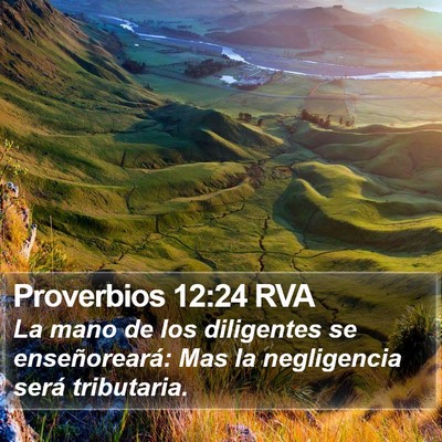 Proverbios 12:24 RVA Bible Verse Image