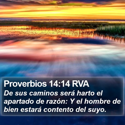 Proverbios 14:14 RVA Bible Verse Image