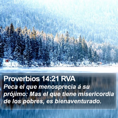 Proverbios 14:21 RVA Bible Verse Image