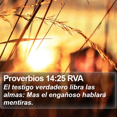 Proverbios 14:25 RVA Bible Verse Image