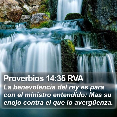 Proverbios 14:35 RVA Bible Verse Image