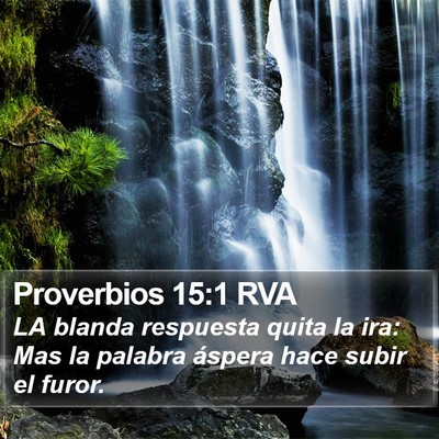 Proverbios 15:1 RVA Bible Verse Image
