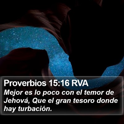 Proverbios 15:16 RVA Bible Verse Image