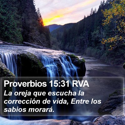 Proverbios 15:31 RVA Bible Verse Image
