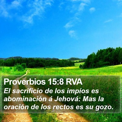 Proverbios 15:8 RVA Bible Verse Image