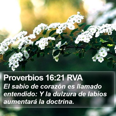 Proverbios 16:21 RVA Bible Verse Image