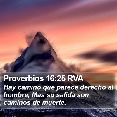 Proverbios 16:25 RVA Bible Verse Image