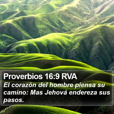 Proverbios 16:9 RVA Bible Verse Image