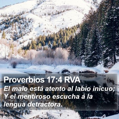 Proverbios 17:4 RVA Bible Verse Image