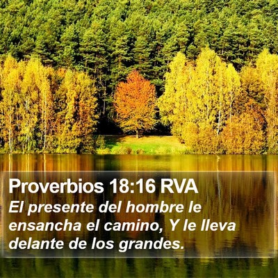 Proverbios 18:16 RVA Bible Verse Image