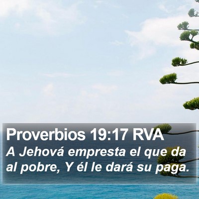 Proverbios 19:17 RVA Bible Verse Image
