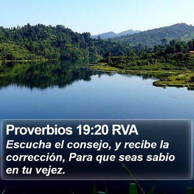 Proverbios 19:20 RVA Bible Verse Image