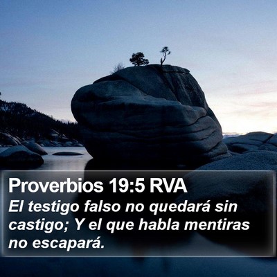 Proverbios 19:5 RVA Bible Verse Image