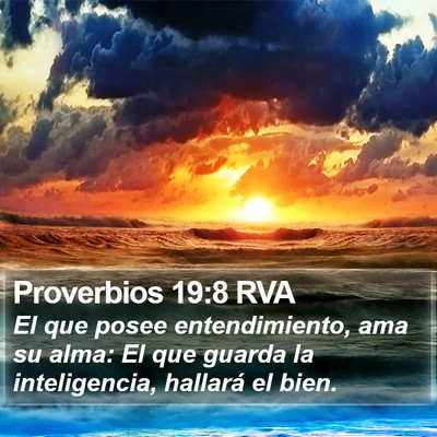 Proverbios 19:8 RVA Bible Verse Image