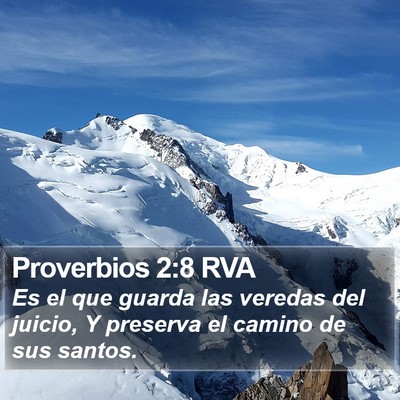 Proverbios 2:8 RVA Bible Verse Image