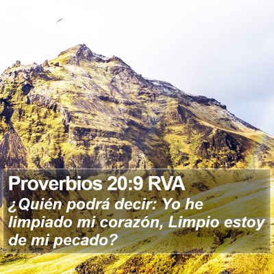 Proverbios 20:9 RVA Bible Verse Image