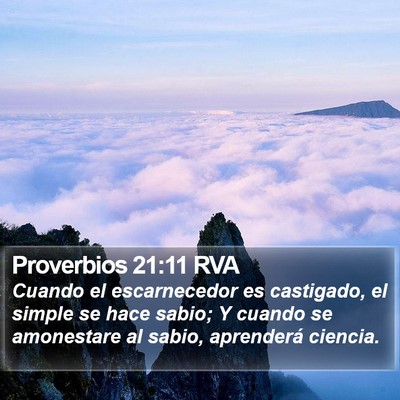 Proverbios 21:11 RVA Bible Verse Image