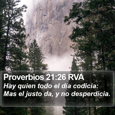 Proverbios 21:26 RVA Bible Verse Image