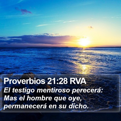 Proverbios 21:28 RVA Bible Verse Image