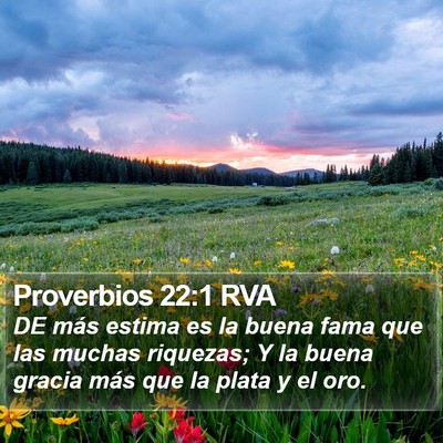 Proverbios 22:1 RVA Bible Verse Image