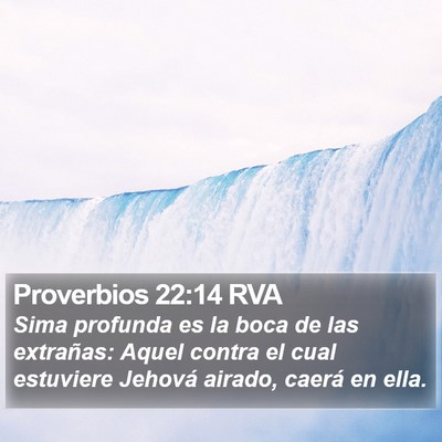 Proverbios 22:14 RVA Bible Verse Image